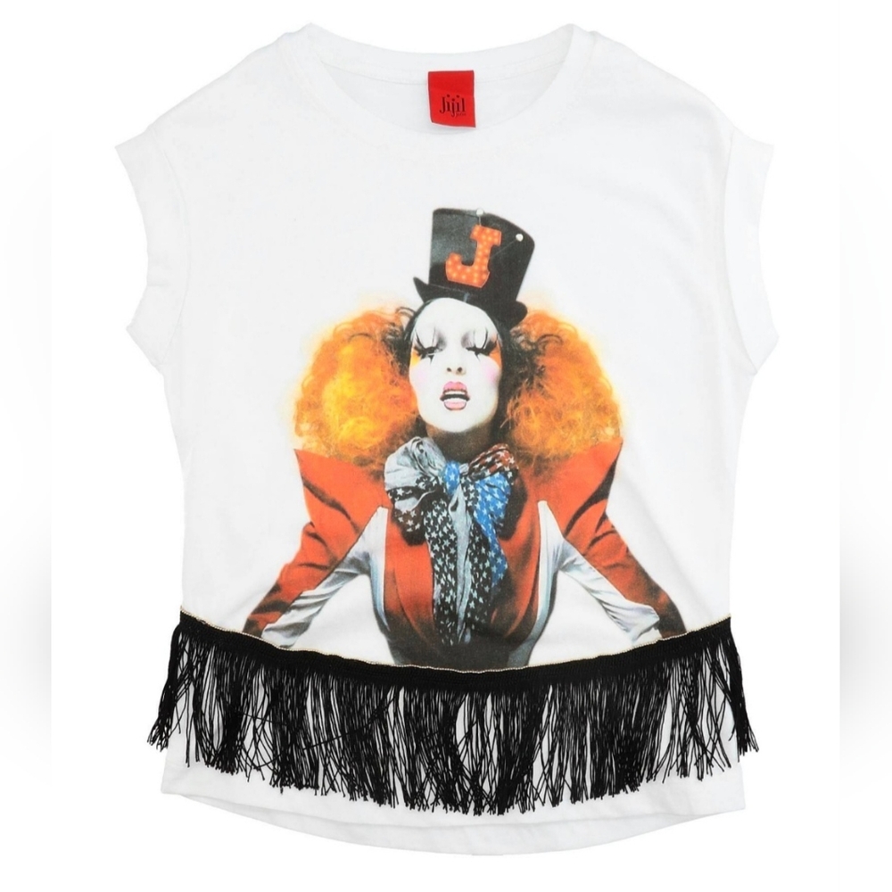Girl's Designer JIJIL JOLIE T-shirt, size 6/6X